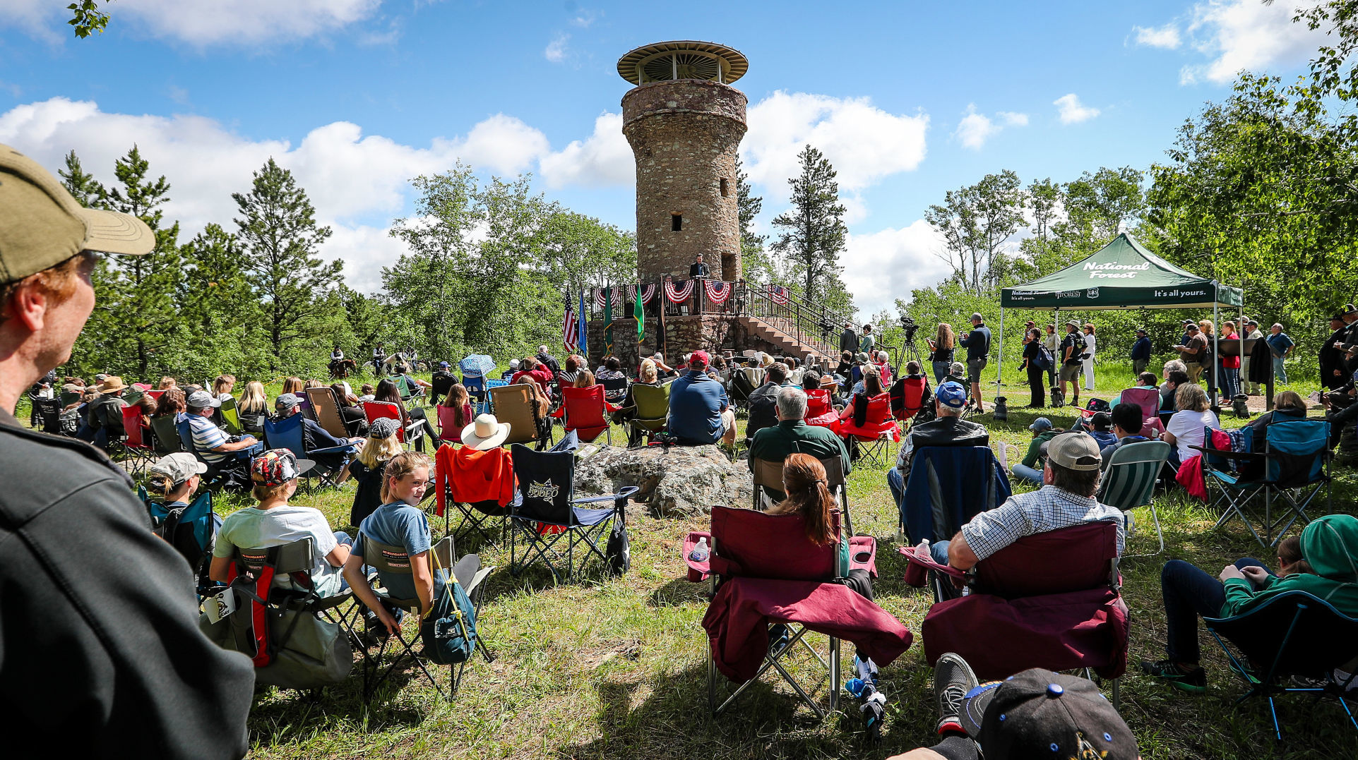 Rededication of the Mt. Roosevelt Friendship Tower